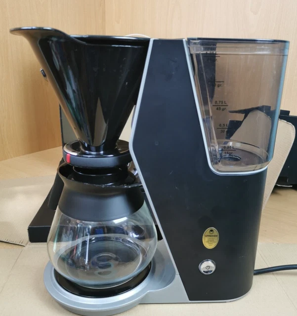 Bravilor Junior Glas Kaffeekanne Giessen & Servieren Tropffilter Kaffeemaschine Schwarz