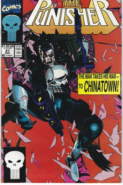 The Punisher Marvel Comics Volume 2 Issue 51 August 1991