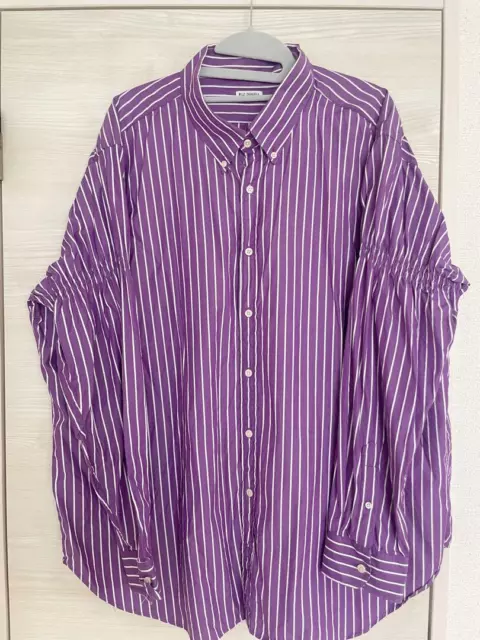willy chavarria oversized shirt M