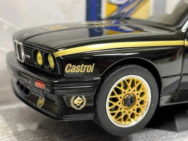 BMW E30 M3 Solido 90th Ann Édition Limitée 2022 Noir 1:18 Solido 1801517 4