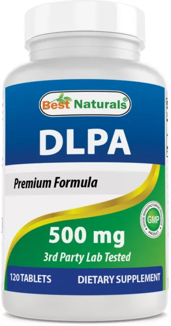 Best Naturals DLPA 500 mg 120 Tabs