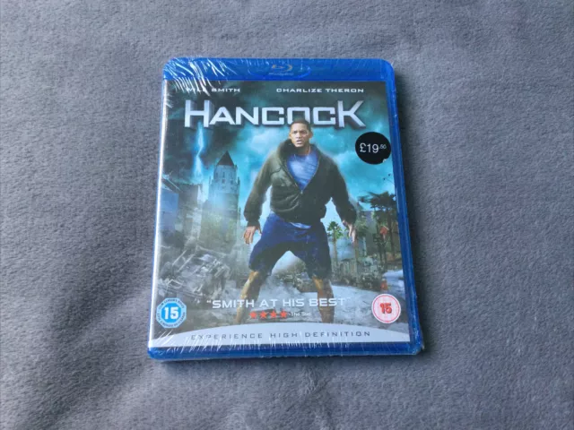 Hancock. blu ray. brand new, sealed.