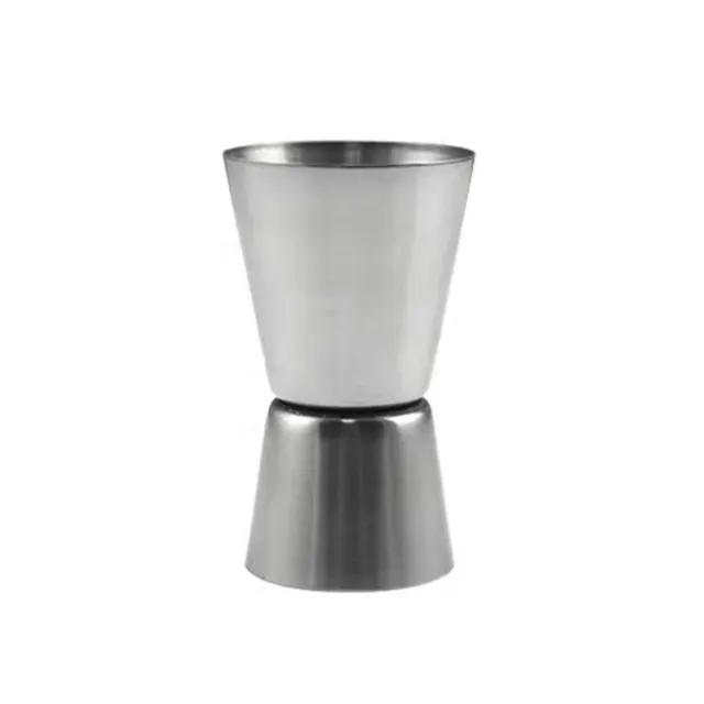 30ml Stainless Steel Double Single Shot Measure Jigger Bar Cocktail Drink Cup