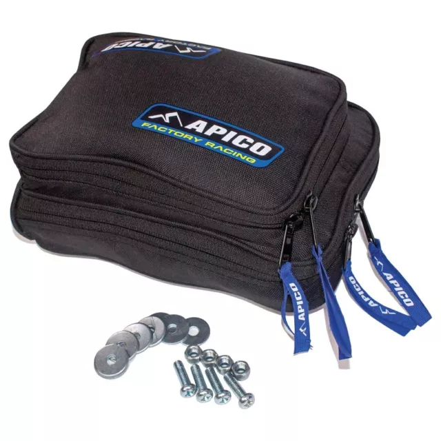 Apico Enduro Trail Green Lane Rear Fender Tool Pack Bag With Fitting Kit