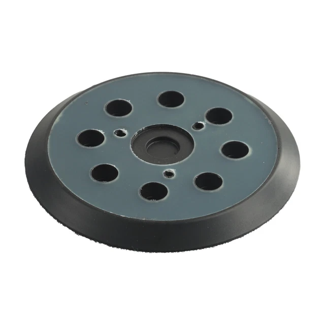 Plateau De Ponçage 125mm Mizikuu - 8 Trous Pour Poussière, Compatible Ponceuses Excentriques