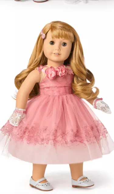 American Girl Doll Maryellen Pretty Pink Dress Outfit ~ BNIB