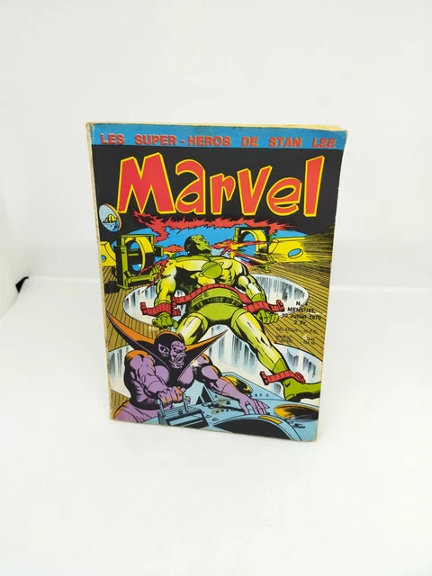 Marvel #9 (Série 12) – Fantastic Four – Édition Lug 1970 – Stan Lee & Kirby