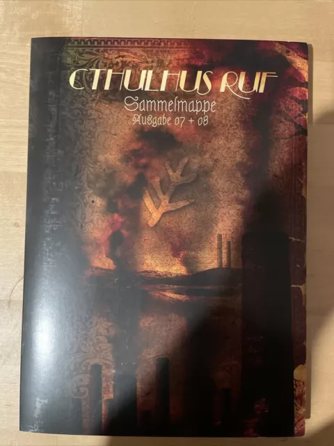 Cthulhus Ruf Ausgabe 7+8 – inkl. Sammelmappe und Zubehör aus Sammlung (wie neu)