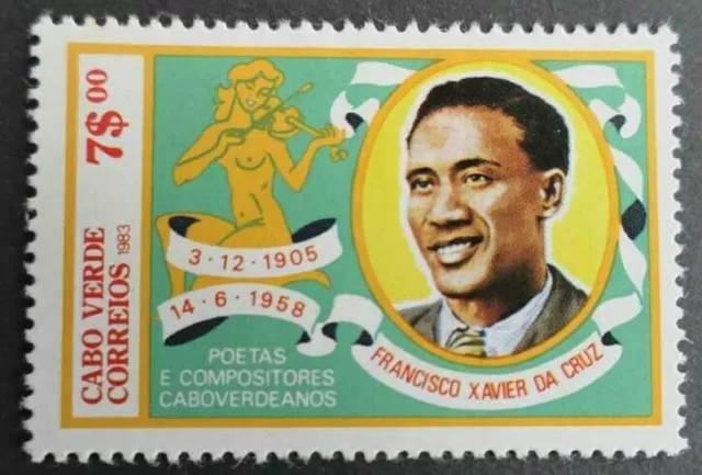 Kap Verde, Tavares 1983 Mi.Nr. 475I tadellos **. Seltene Abart