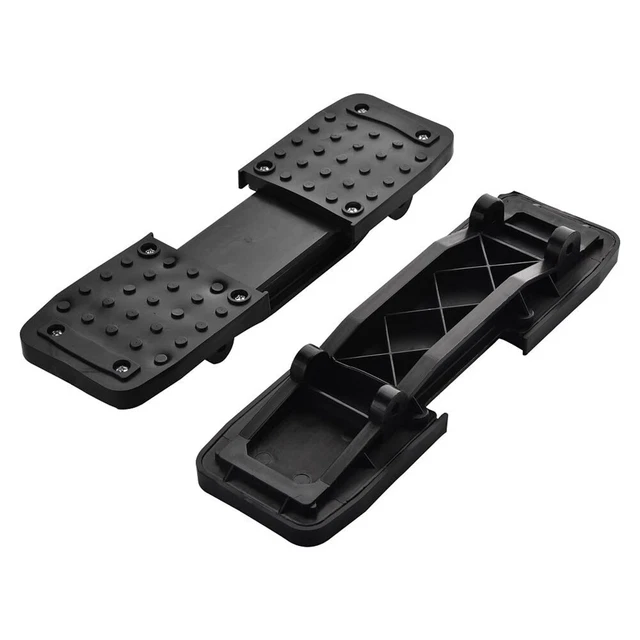 4 Semelles De Rechange Pour Échasses De Plâtrier - Coussinets Antidérapants Nylon/PVC - Fixation Vis