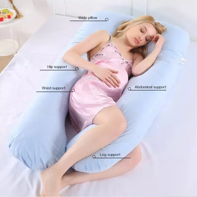Pregnancy Pillow Maternity U-Shaped Breastfeeding Sleeping Body Support Cushion 3