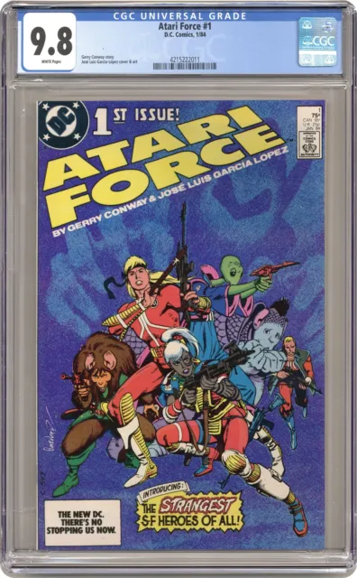 Atari Force #1 CGC 9.8 1984 4215222011