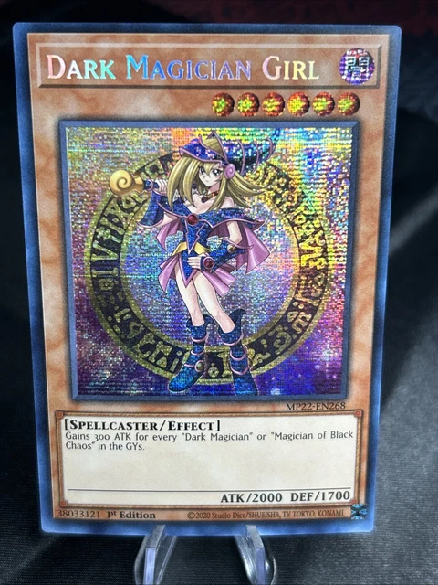 Dark Magician Girl MP22-EN268 Prismatic Secret Rare 1st Edition