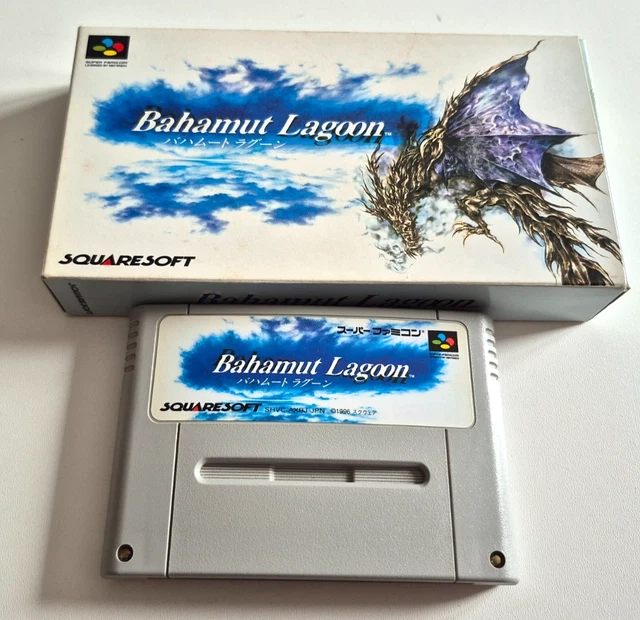 Jeu Bahamut Senki Pour Sega Megadrive - Version Japonaise Complète (boîte+notice), état TBE