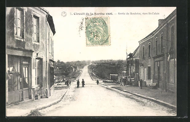 Carte Postale Ancienne CPA 42 Boen – Sortie D'usine – Loire – France (vers 1900)