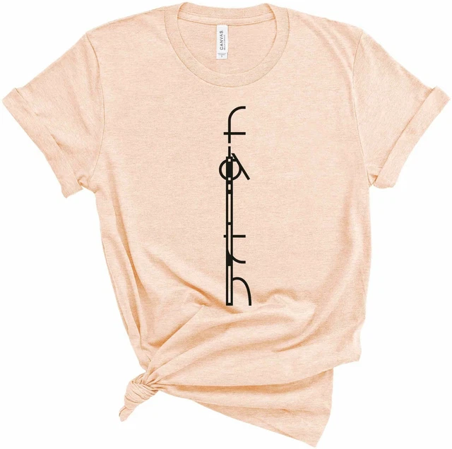Faith T Shirt Graphic Tees Have Faith In The Lord Shirts for Religious Gift S-3X