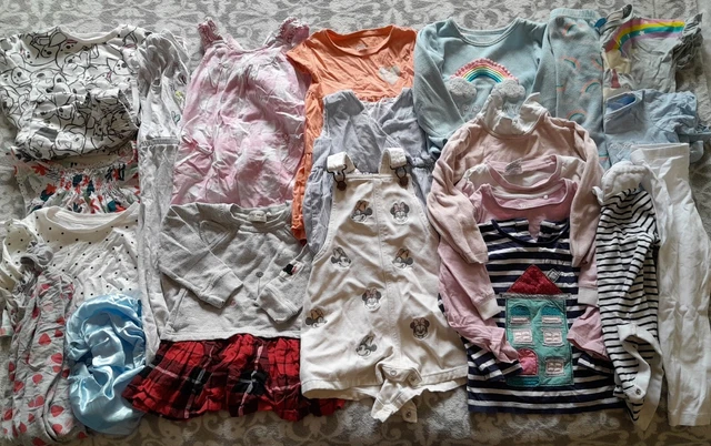 Girls Bundle Of Clothes 12-18 & 18-24 Months