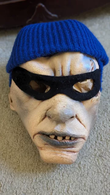 VINTAGE Be Something Studios (BSS) 1980 Thug Bank ROBBER HALLOWEEN MASK Rubber