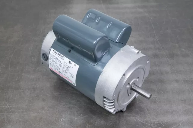 Marathon G254A Electric Motor 1 HP 3450 Rpm 1PH 115/230 Volt 56C 056B34D11015