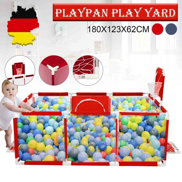 Laufstall Laufgitter Baby Absperrgitter Krabbelgitter Kind Spielstall Spielstall