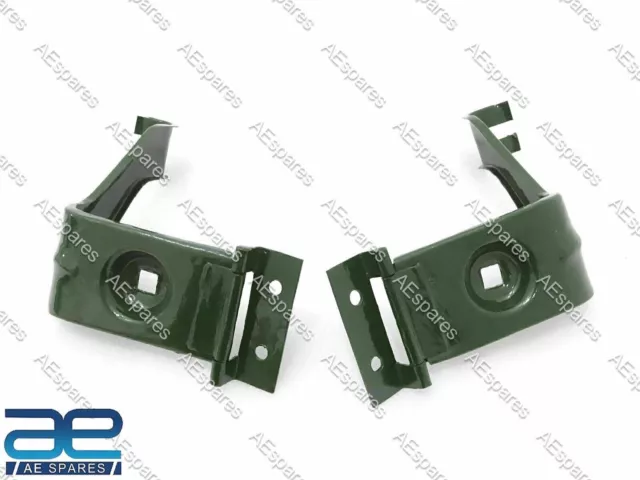 Se adapta al par de soportes de faros delanteros Willys Jeeps MB Ford Gpw 41-45