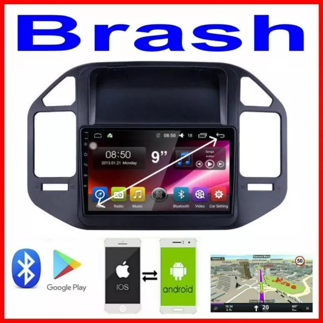 Nm Np Pajero Gps Wireless Apple Carplay Android Auto Camera Odb Dab+ Tpms Dvr