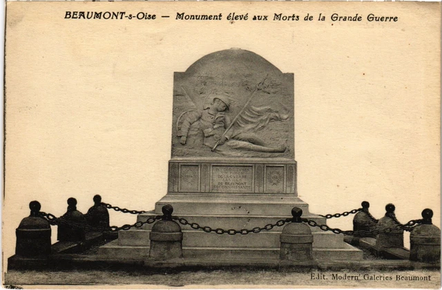CPA Beaumont s Oise Monument aux Morts de la Grande Guerre FRANCE (1309502)