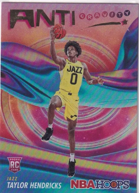 Panini Prizm 2023-24 Hoops Basketball No 20 Taylor Hendricks Anti Gravity Silver