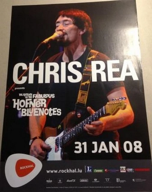 CHRIS REA 40x60cm Affiche de Concert Originale EUR 9,95 PicClick FR