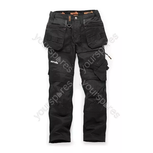 Scruffs Women&#39;s Trade Flex Holster Trousers Black - 10S