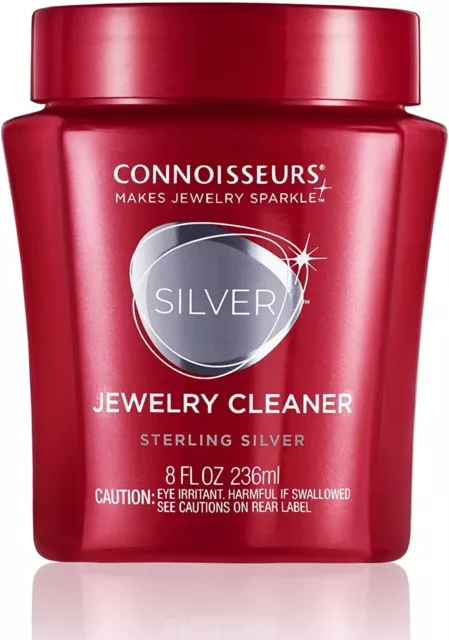 CONNOISSEURS Sterling Silver Jewelry Tarnish Cleaner Silver Cleaning Solution