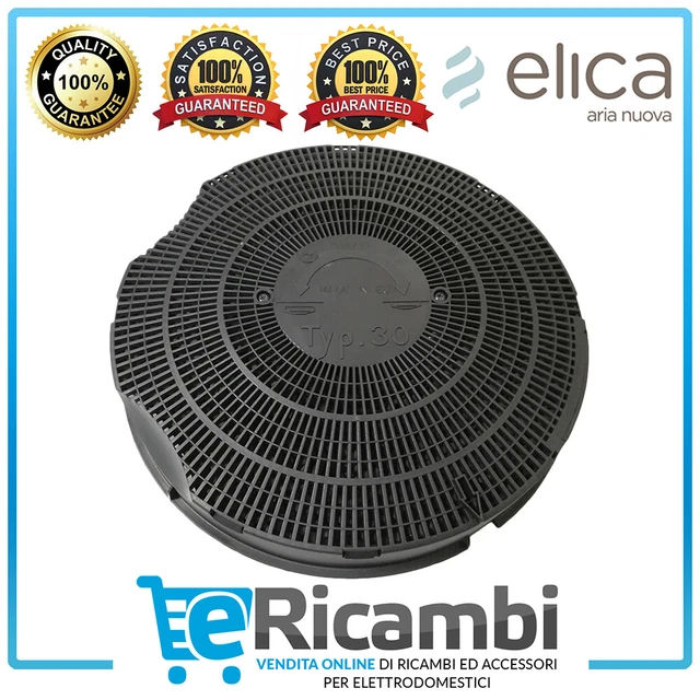 Elica FILTRO CARBONE NIKOLATESLA FIT - Kit Filtro Carbone Ceramico Kit0167755 8020283050471 - Foto 10