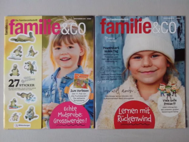 familie & CO - Die Familienzeitschrift Nr. 10/2023 und 12/2023