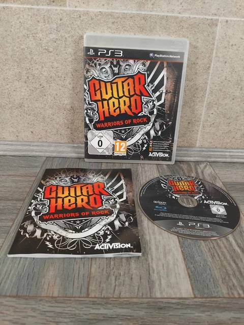 Jeu Guitar Hero WORLD Tour Pour PS3 - Bon état, Complet Pour Jouer En Groupe