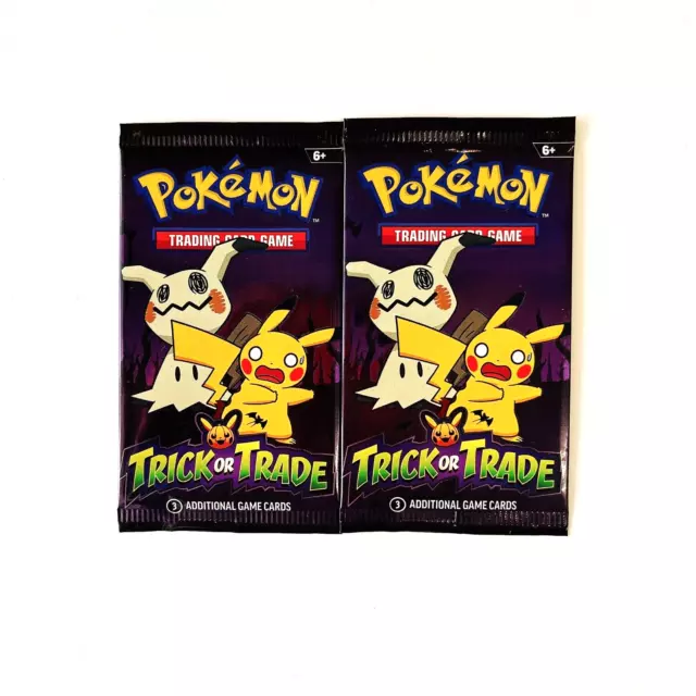 Tarjetas de Pokémon Truco o intercambio２Paquetes Tarjeta en inglés de...