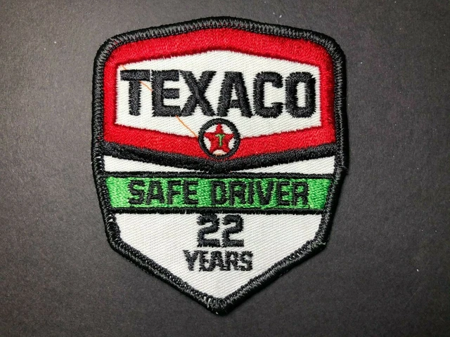 Vintage NOS Sew On Stitched / Embroidered Uniform / Hat Texaco Patch