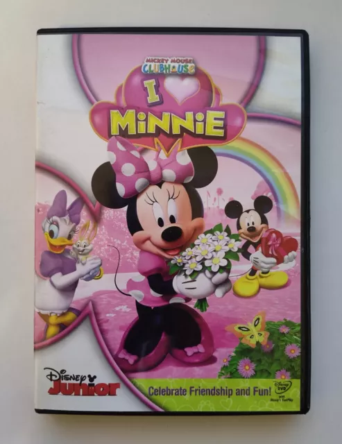 MICKEY MOUSE CLUBHOUSE: I LOVE Minnie (DVD, 2012, Bilingual, Widescreen ...