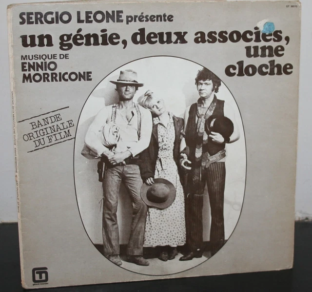 Ennio Morricone / BO du film  / LP 33T / un génie, deux associés, une cloche