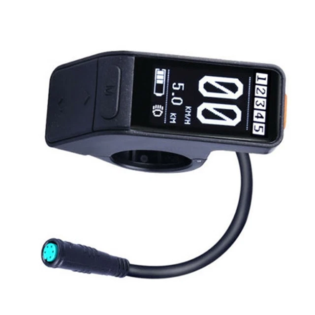 Display LCD A Colori Per EBike – 4,5”, Impermeabile, Compatibile 24V-72V, Protocollo OMD 2, Con Cavo E Accessori