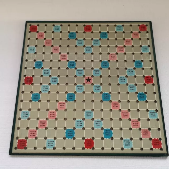 Vintage Original Travel Scrabble Playing Board Only - Replacement Parts