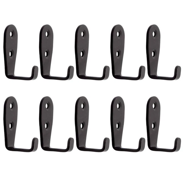 Heavy Duty Wall Hooks Stainless Steel Screw On Hooks Coats Towels Hats