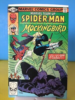 Marvel Team-Up #95 1st appearance of Mockingbird Marvel 1980