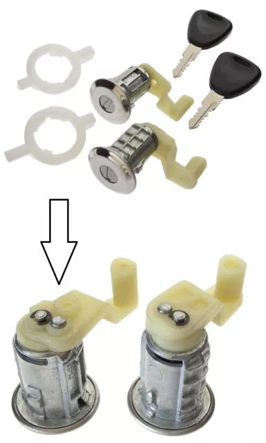 CERRADURAS DE PUERTA 2+2 LAS TECLAS Renault Thalia 98-05 Renault Megane I 96-02