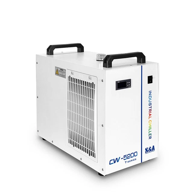 S&A 5300DI Industrial Water Chiller For 200W CO2 Cutting Machine Or CN Spindle 1200x1200