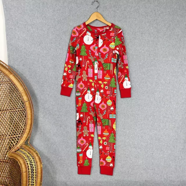 Next Kids Child One Piece Christmas Pjs Pyjamas Sleepwear New Girl Boy Size 7