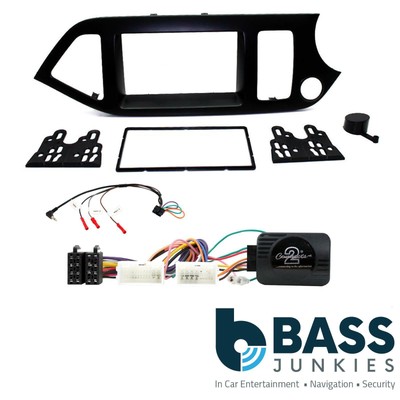 COMANDI dello sterzo per adattarsi FIAT DUCATO 2014-21 STEREO Doppio DIN Kit di montaggio 