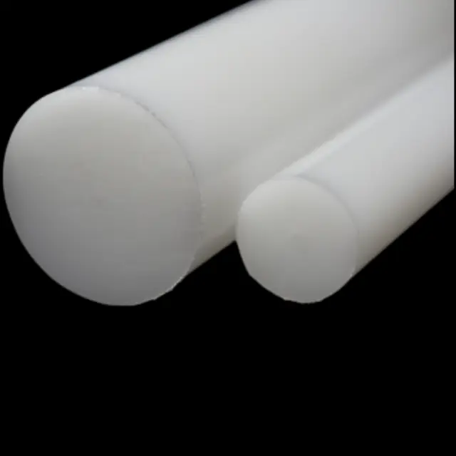 HDPE ROD NATURAL / WHITE (25mm) Diameter x 245mm Long (Engineering Plastic)