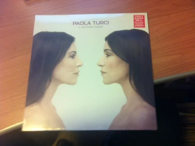 Lp Paola Turci Il Secondo Cuore Vinile Rosso Copia 166/500 Sigillato  2017 Ps