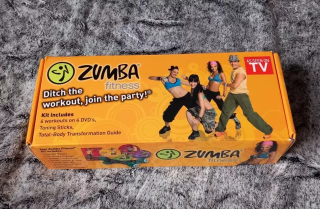 Zumba Fitness Workout Toning DVD Set