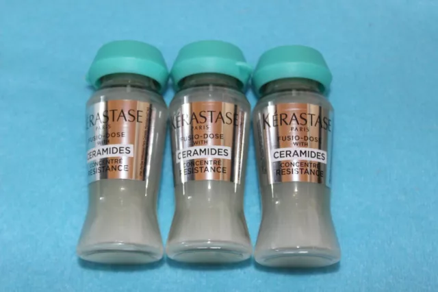 3x12ml KERASTASE FUSIO-DOSE ceramides CONCENTRE RESISTANCE VITA CIMENT  neu